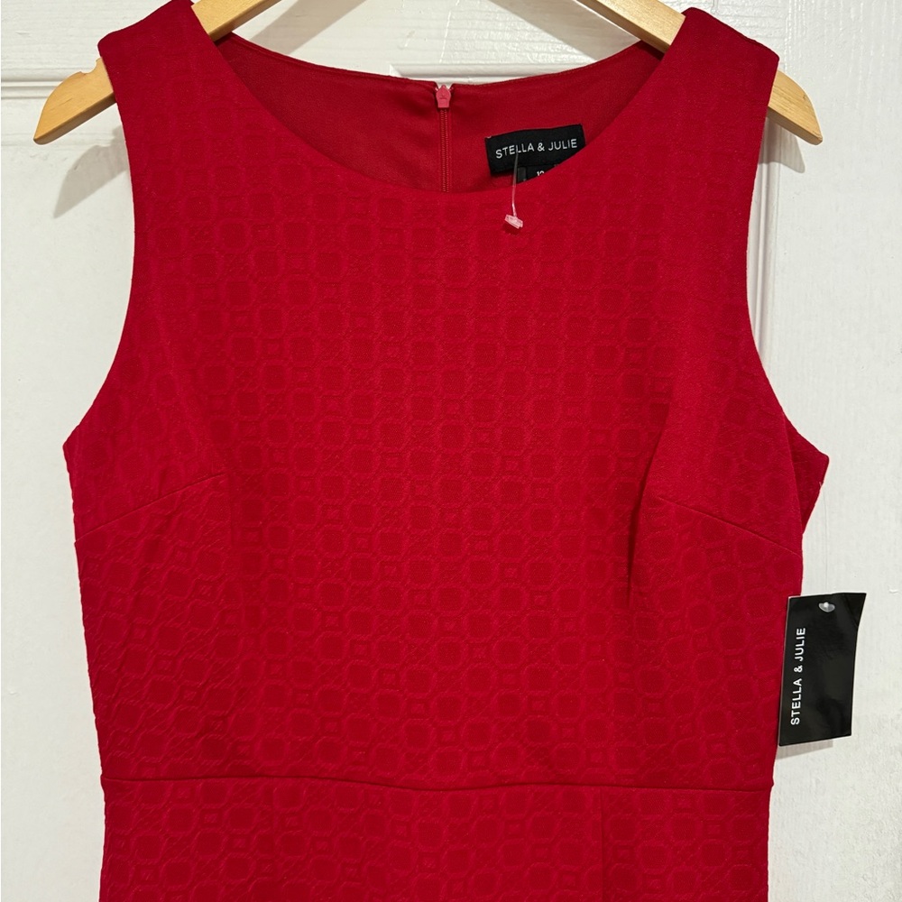 Brand new with Tags STELL& JULIE Red Dress Size 12